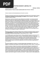 Download Poster Session Abstracts FINAL by francisco_rober2959 SN88785673 doc pdf
