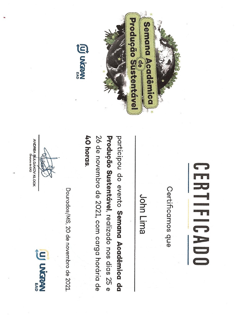 Certifica Dos | PDF