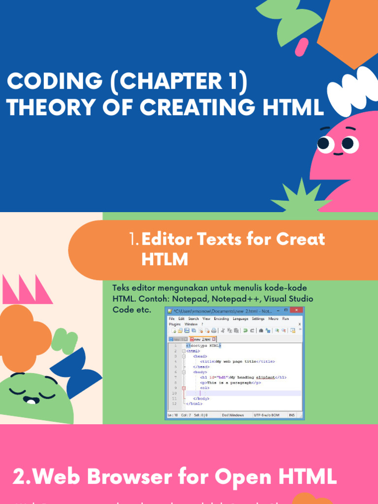 Ekstensi File HTML yang Benar | PDF