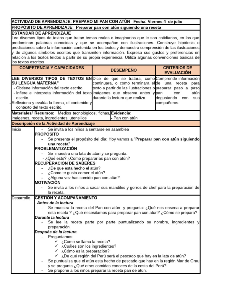 Julio 2da | PDF | Bailes | Aprendizaje
