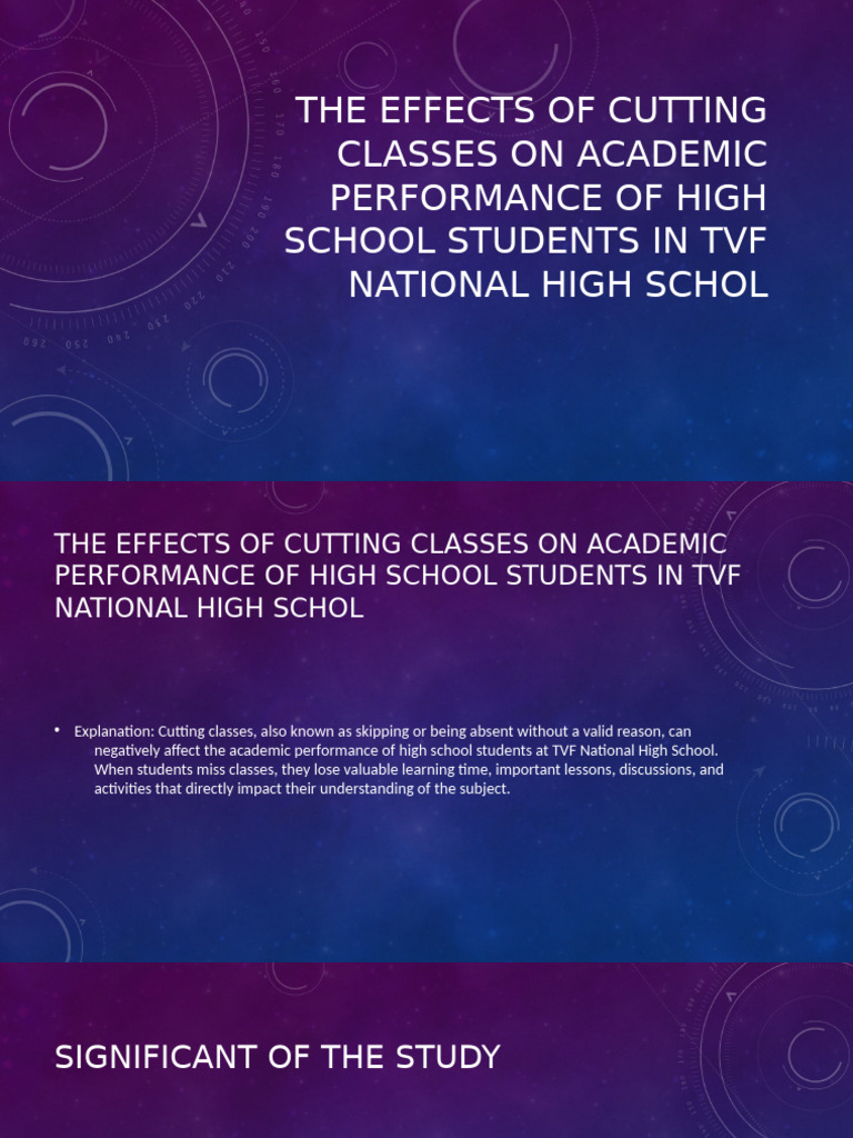 Impact of Class Cutting on Grades | PDF | Quantitative Research ...