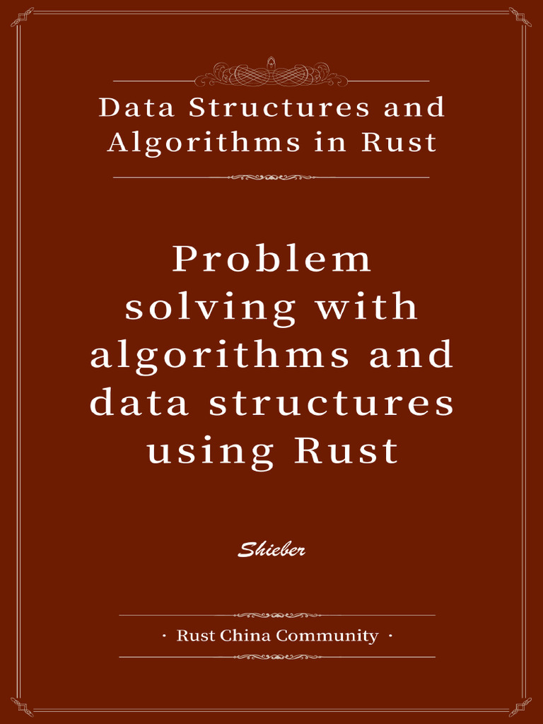 Rust Algorithms and Data Structures Guide | PDF | Algorithms | Software ...