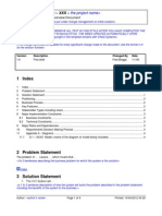 Project Overview Document Template