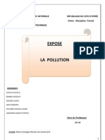 Exposé Sur La Pollution