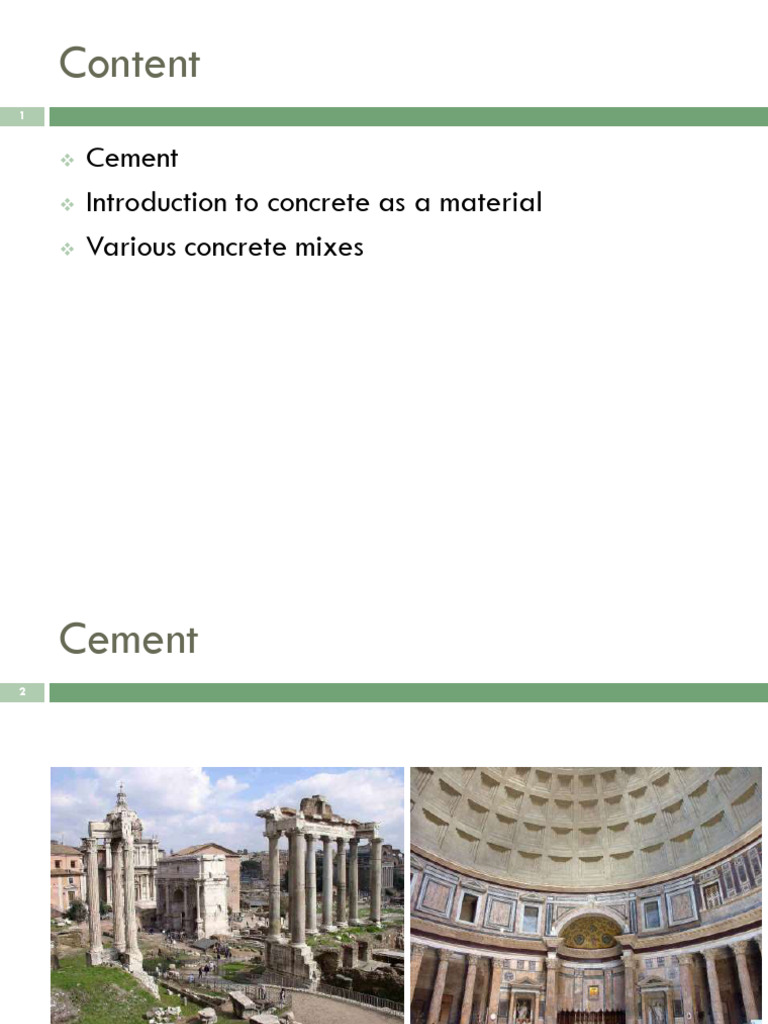 BCM III - Module 2 Cement | PDF | Concrete | Cement