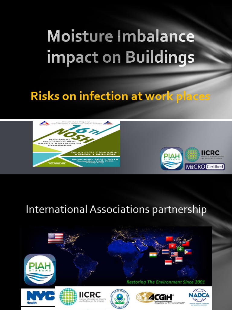 Moisture Imbalance Impact On Buildings Risks On Infection at Work ...