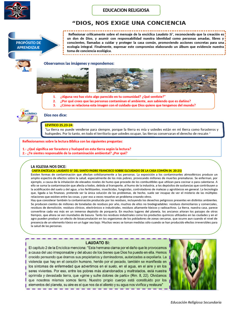 Acciones para Cuidar el Medio Ambiente | PDF | Residuos | Contaminación