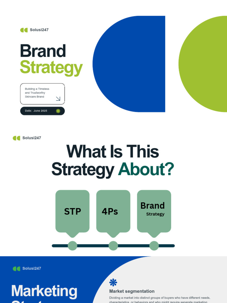 Skincare Brand Strategy Overview | PDF | Market Segmentation | Brand