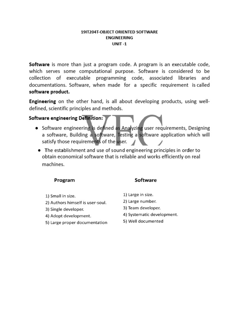 Software Engineering Fundamentals Explained | PDF | Software ...