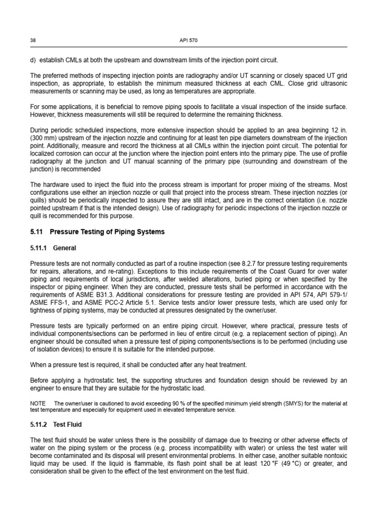 API 570 - 2016 Edited 42 | PDF | Industrial Processes | Chemical ...
