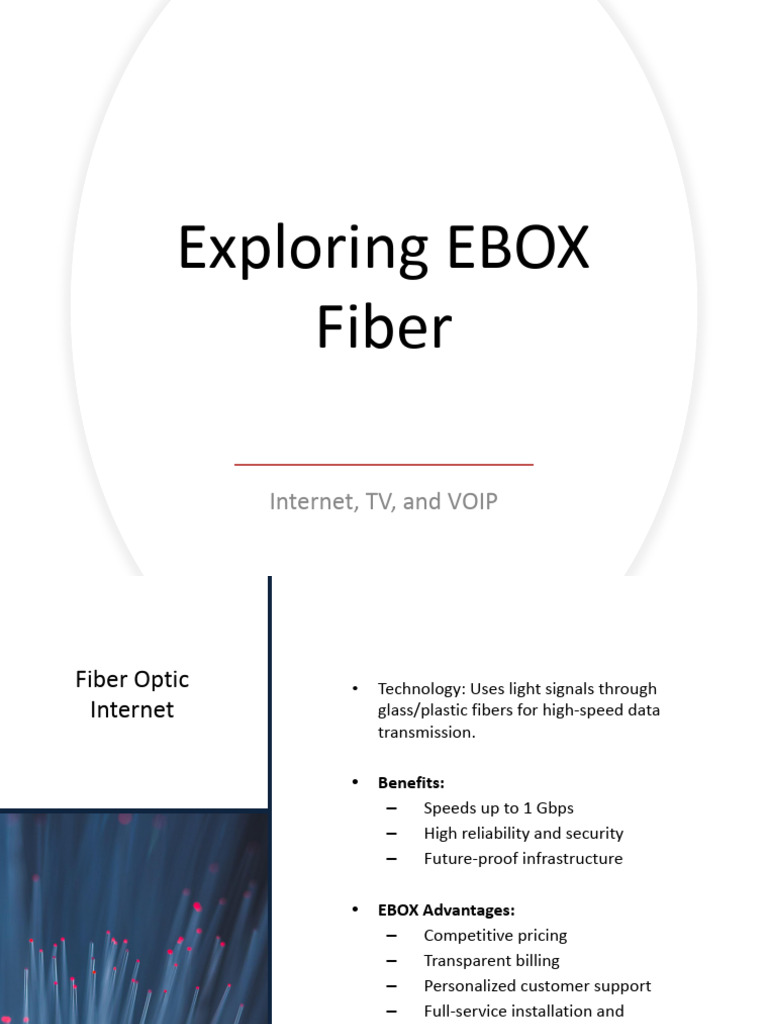 EBOX Fiber Internet Speed Overview | PDF | Voice Over Ip | Android ...