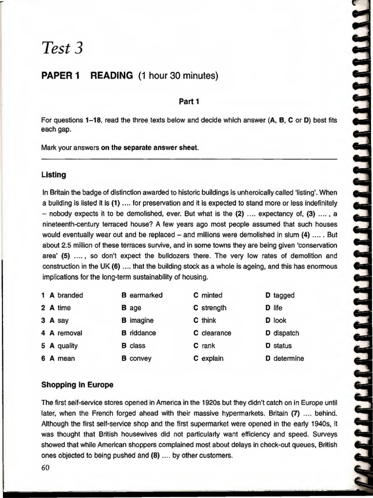 Cam 5 - Test 3 | PDF