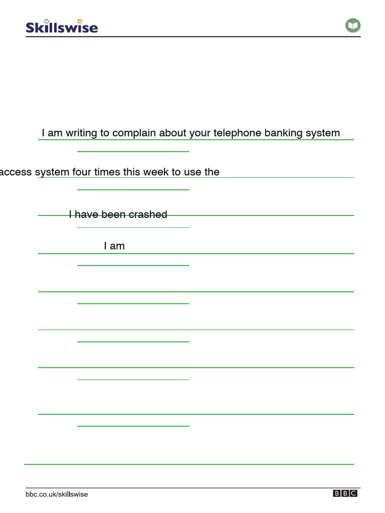 Rearranging Jumbled Complaint Sentences | PDF