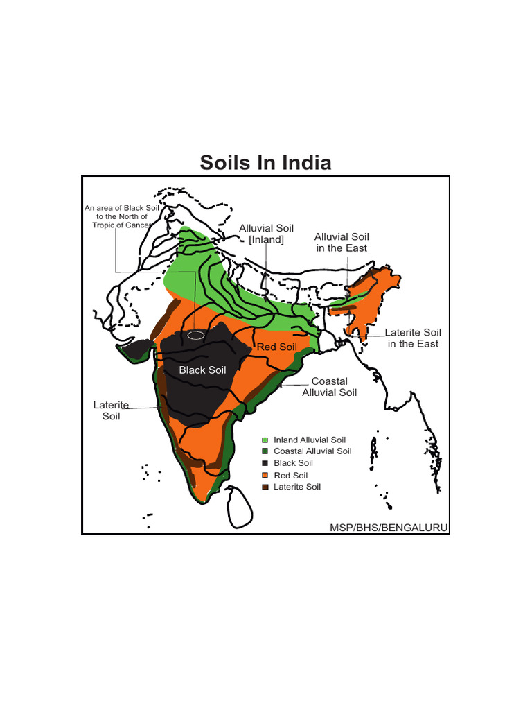 Types of Soil in India | PDF