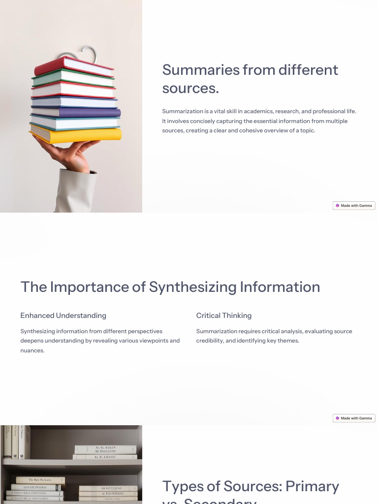Mastering Summarization Skills | PDF | Information | Critical Thinking