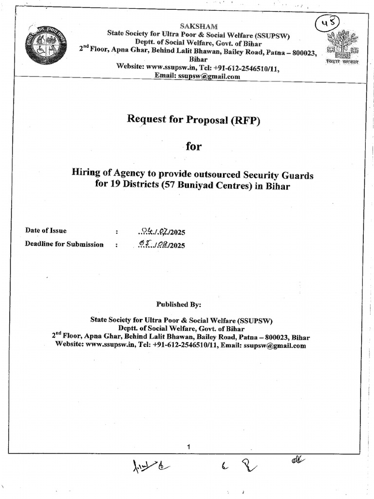 RFP Security Guards | PDF
