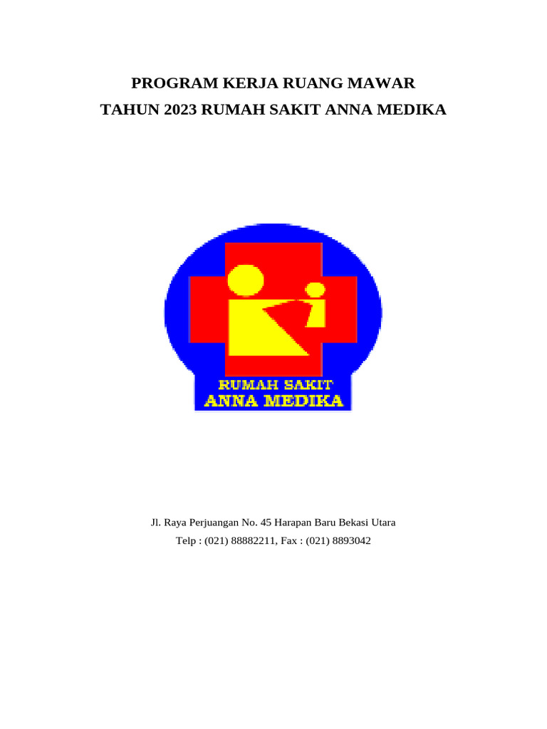 Program Kerja Ruang Mawar 2023 RS Anna Medika | PDF