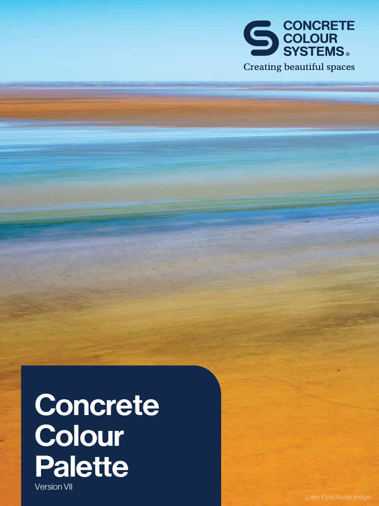 CCS Concrete Colour Systems Guide | PDF | Concrete | Building Engineering