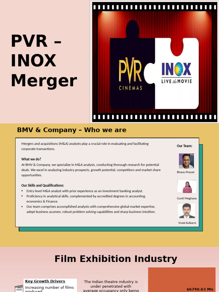 PVR-INOX Merger: Industry Insights | PDF