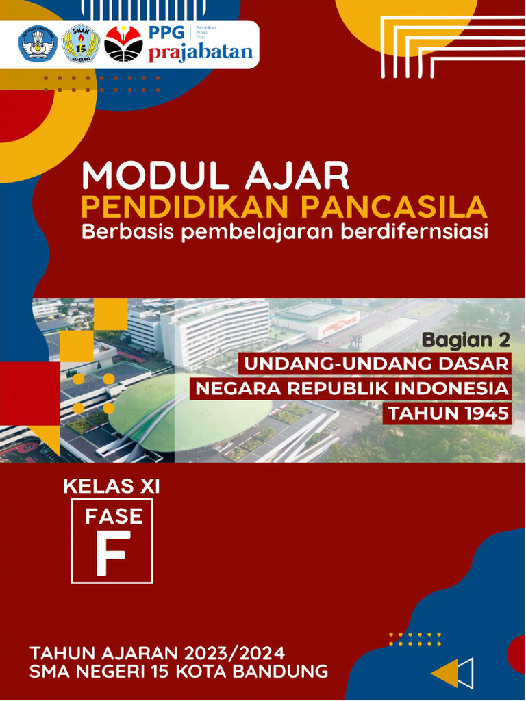 Modul Ajar Pancasila untuk SMA XI | PDF