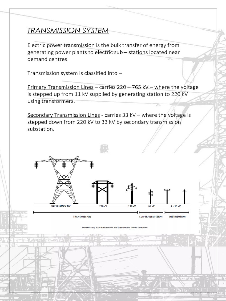 Transmission and Distribution System of Electricity 3 2048 | PDF