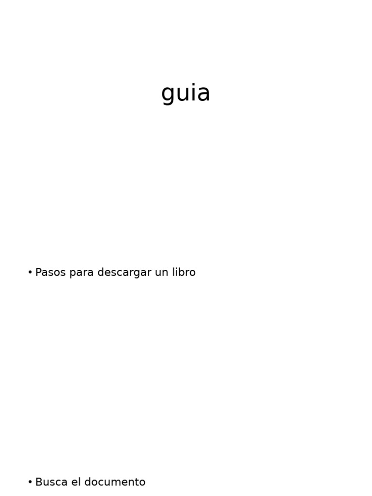 Guia | PDF