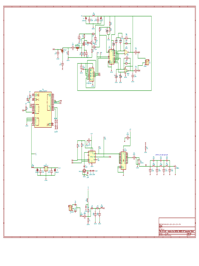 DX UnO High Bands Version Schematic | PDF