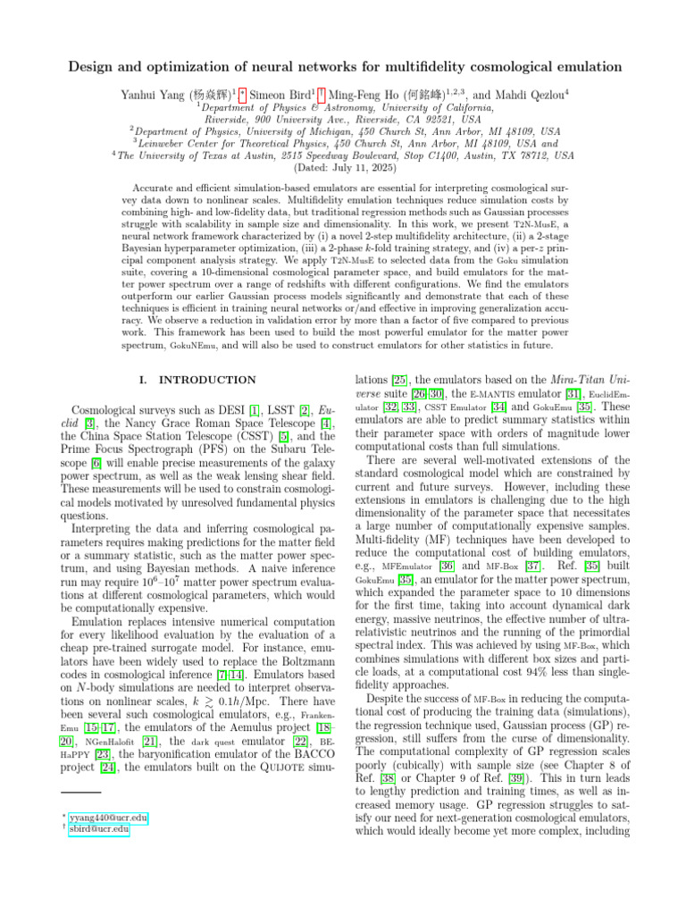 Design and Optimization of Neural Networks For Multifidelity ...