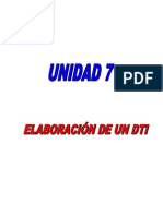 Unidad 7 Elaboración Del Dti