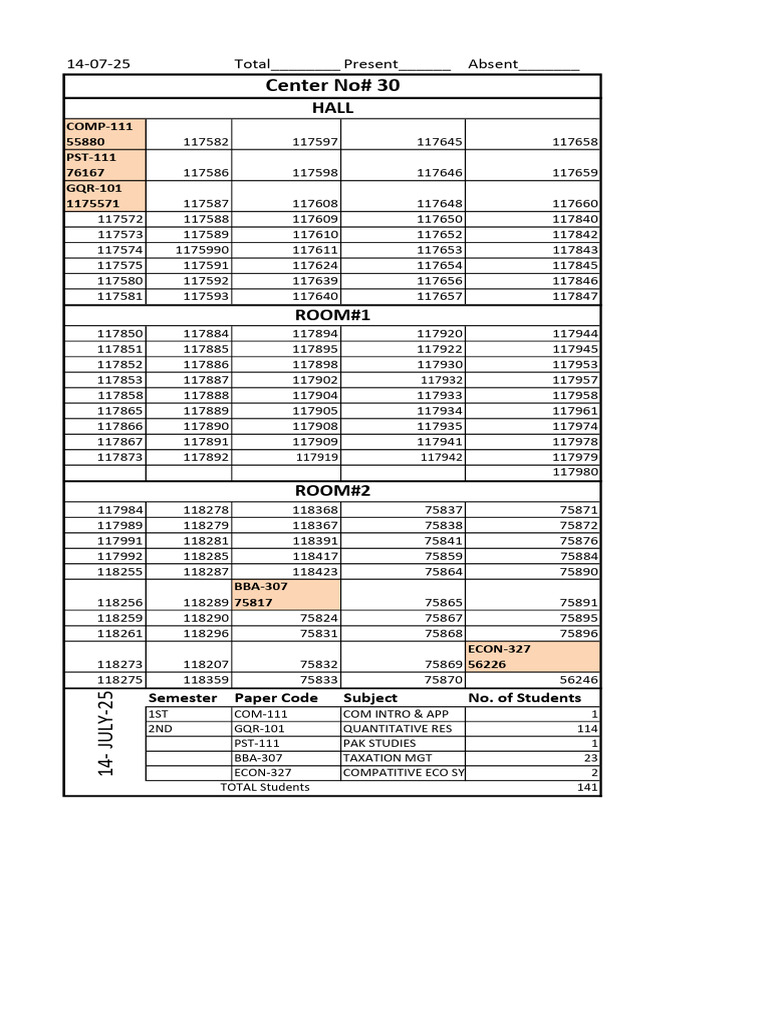 TBCA Seating Chart Overview | PDF