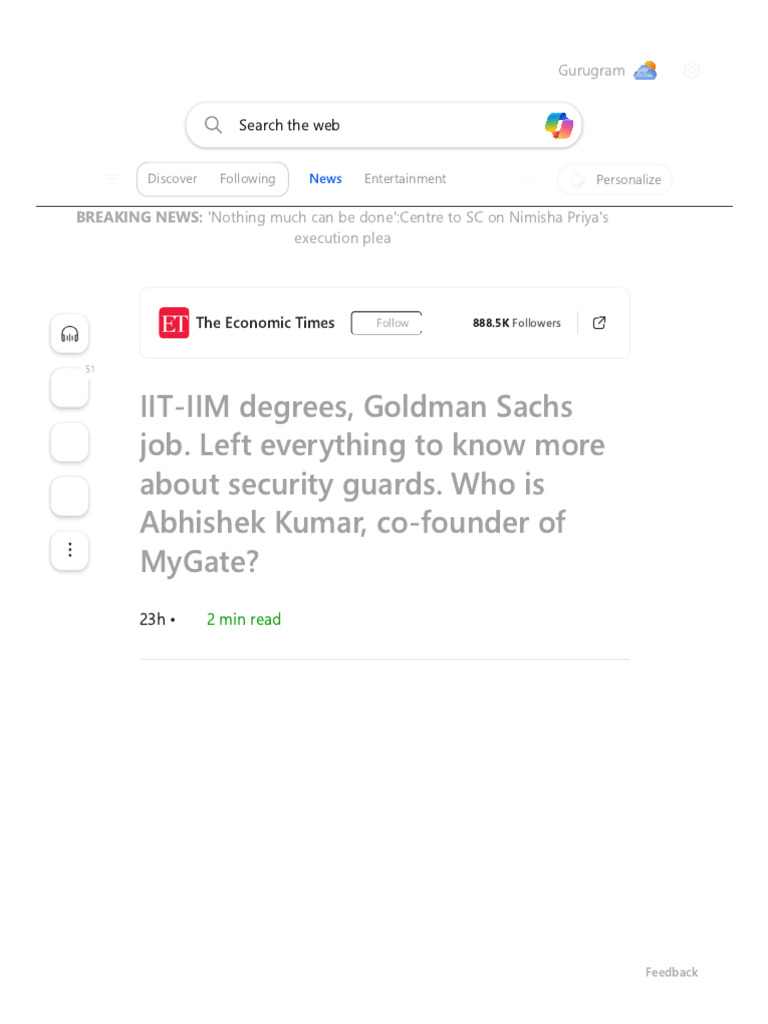 IIT-IIM Degrees, Goldman Sachs Job. Left Everything To Know More About ...