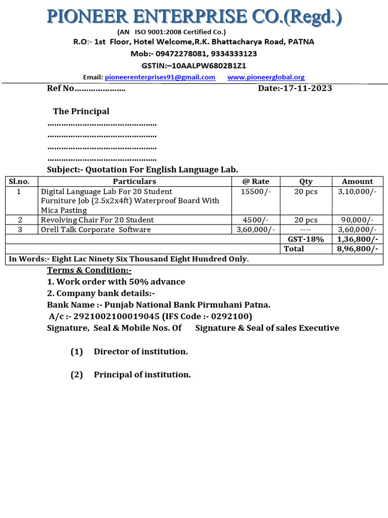 English Language Lab - 1 | PDF