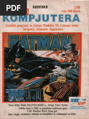 SONY　STR -AN1000 Svet Kompjutera 1989 02 | PDF