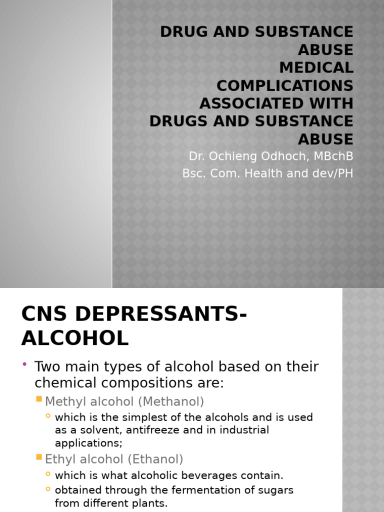 Drug and Substance Abuse | PDF | Morphine | Stimulant