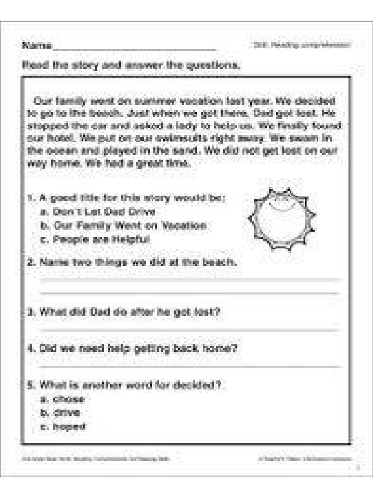 Reading Test | PDF