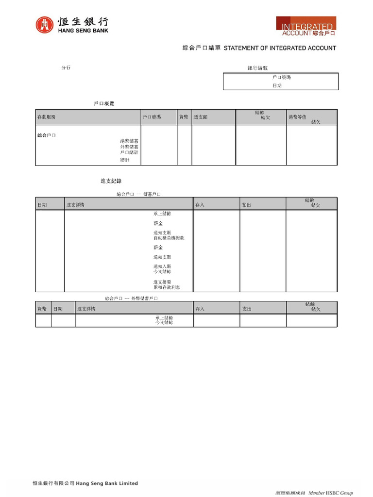 Integrated Account Statement Summary | PDF | International Trade | Trade