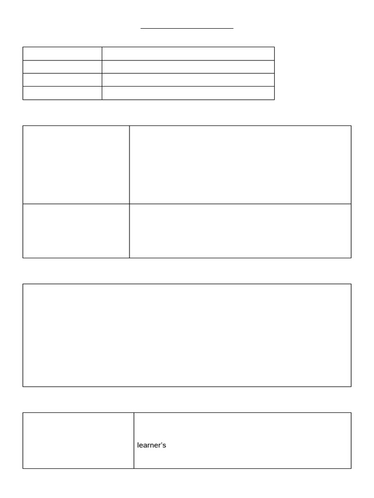 Quadrilateral Lesson 2 Grade 7 Lesson Plan Pdf Learning Teachers
