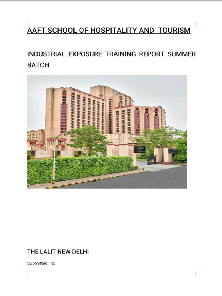 Rishabh Iet 4th Semester Report | PDF