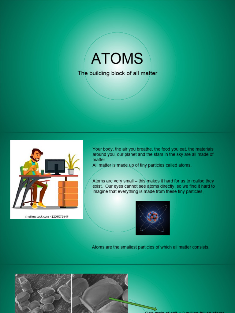 Understanding Atoms and Elements | PDF | Atoms | Chemical Elements
