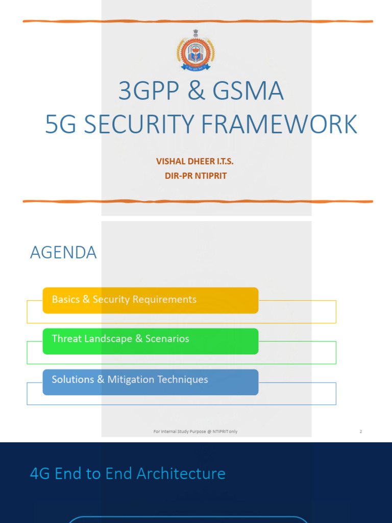 5g Security - by Vishal Dheer | PDF | Information And Communications ...