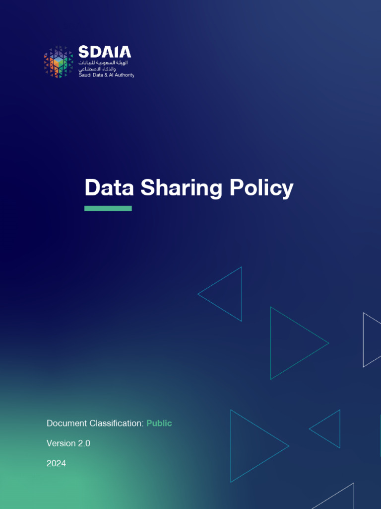 Data Sharing Policy Overview | PDF | Regulatory Compliance | Data