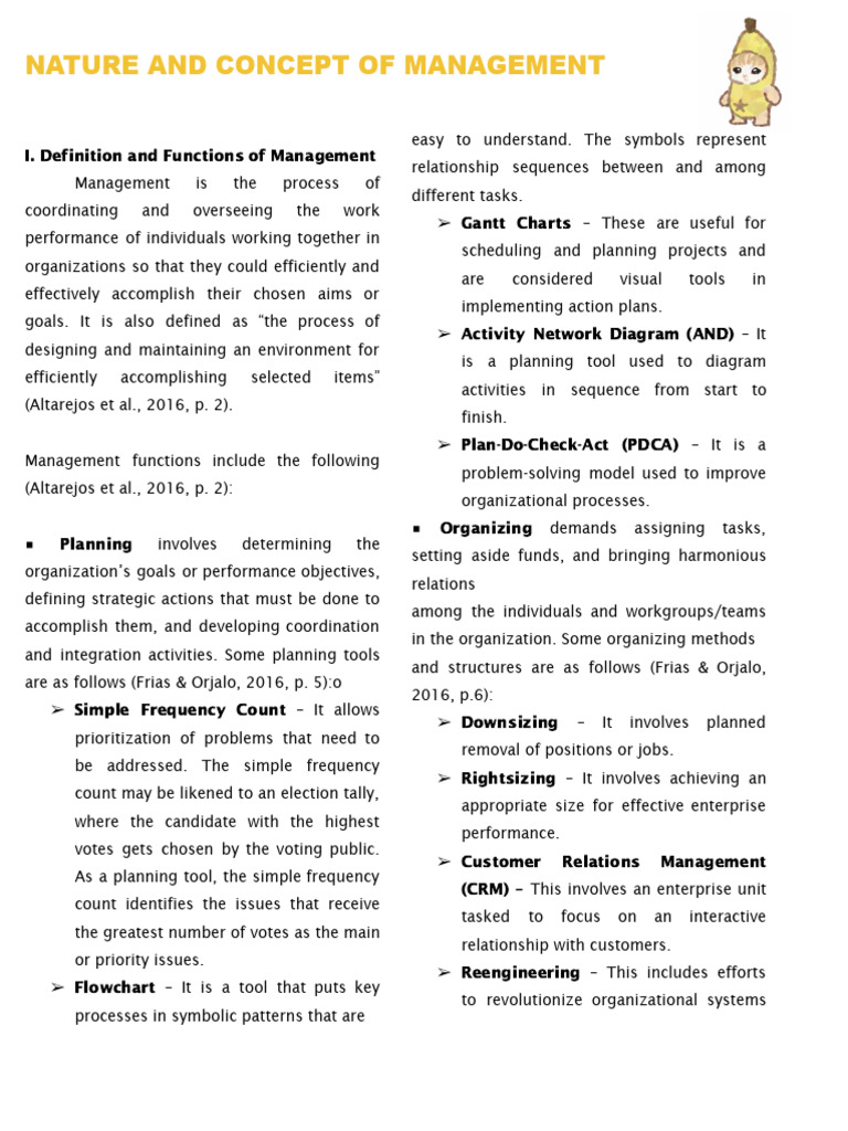 Understanding Management Functions and Theories | PDF | Leadership ...