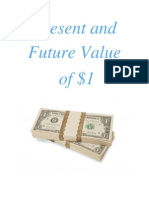 Table Factors for Present and Future Value of One Dollar