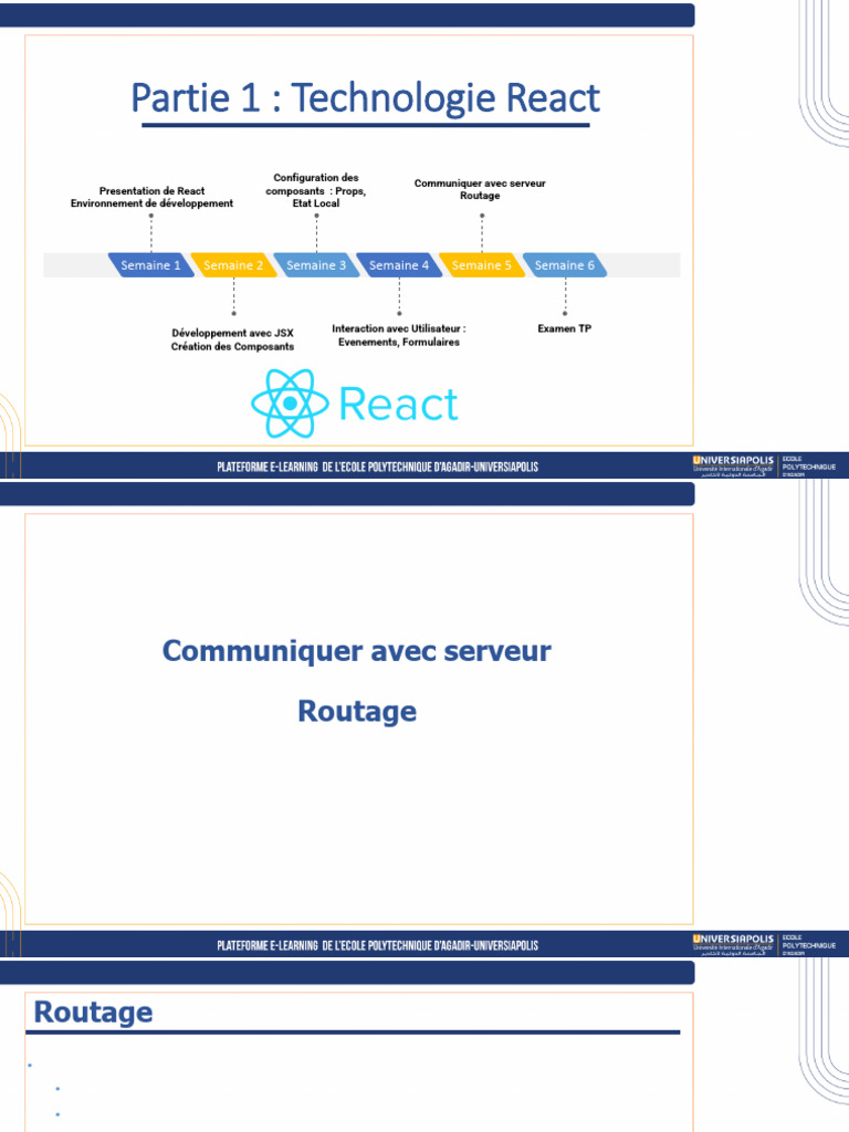 Guide Complet sur le Développement React | PDF | JavaScript | Génie ...