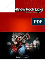 20 Must Know Rock Licks