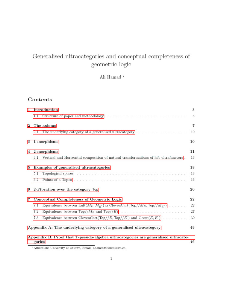 Generalised Ultracategories and Conceptual Completeness of Geometric ...