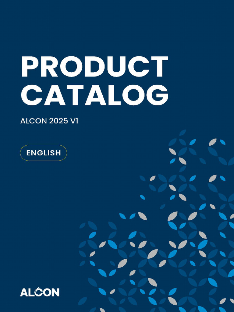 Product Catalog - Alcon - Eng - 2025 - v1 (28p) - Distribution | PDF