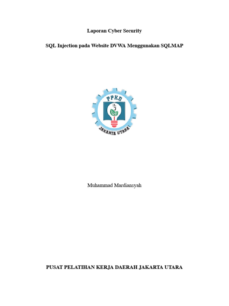 Pengujian SQL Injection di DVWA | PDF
