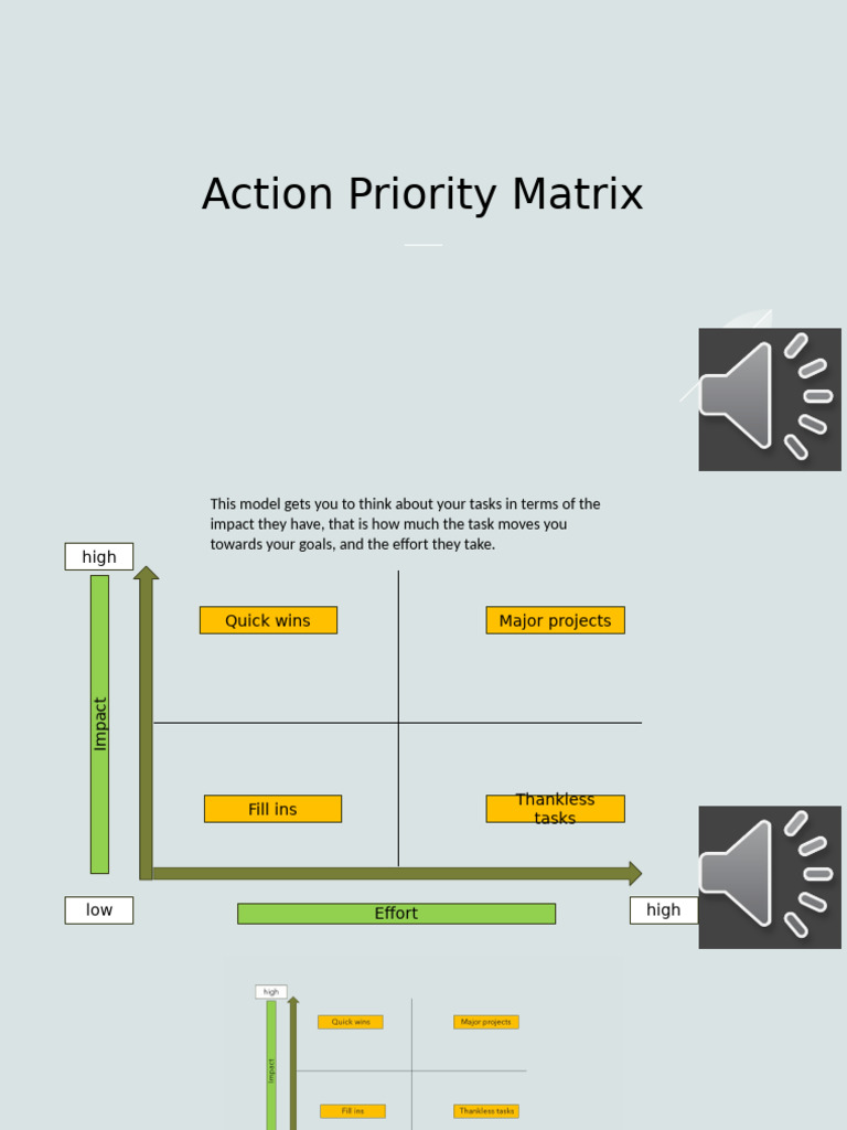 5.1 Action - Priority Matrix | PDF