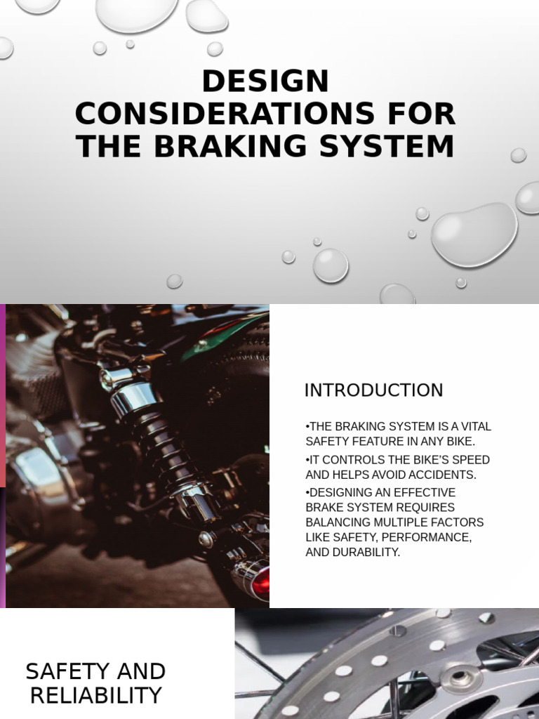 Essential Bike Braking System Design | PDF | Brake | Vehicles
